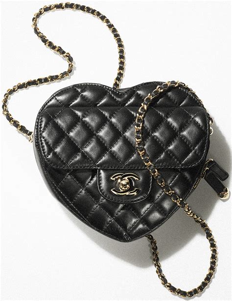 mini heart bag chanel|Chanel crossbody mini bag.